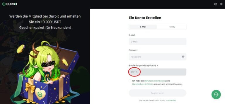 Ourbit Empfehlungscode