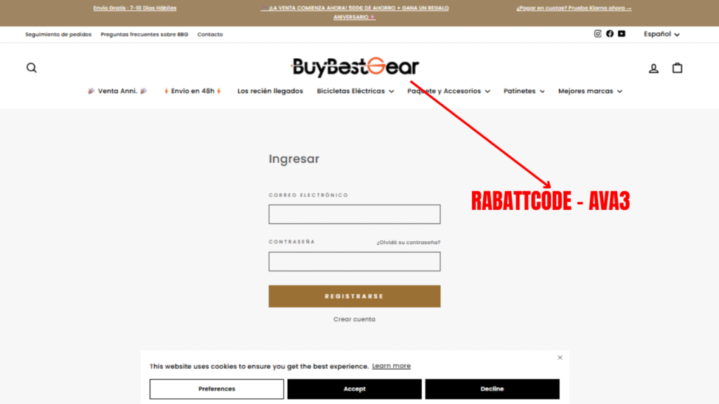 Buybestgear Rabattcode [AVA3] – 5% Rabatt auf Ihren Einkauf