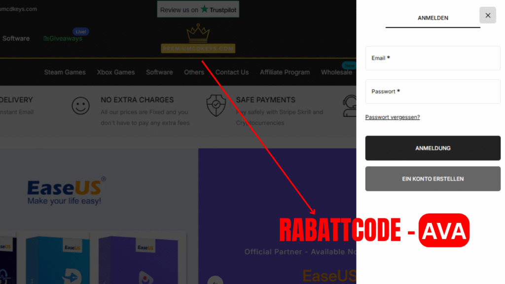 Premium CD Keys Rabattcode "AVA" – 10% Rabatt auf Käufe