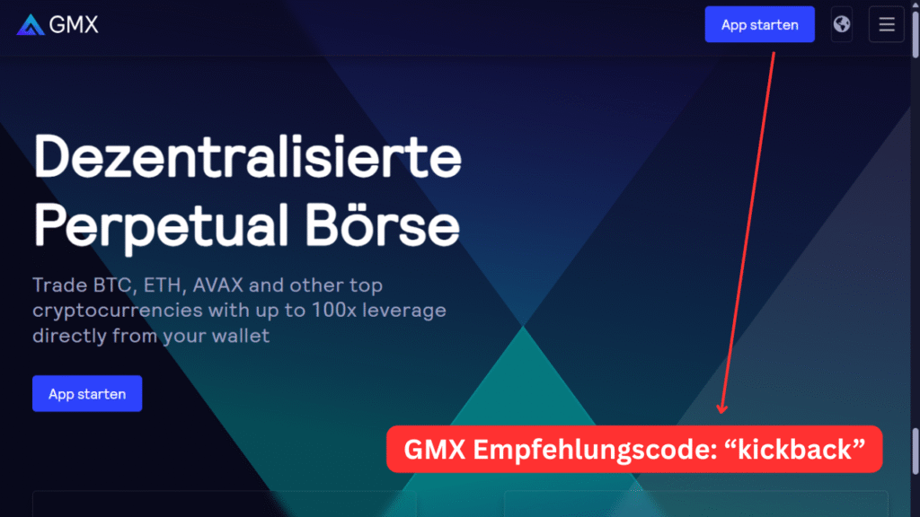 GMX Empfehlungscode – Erhalte bis zu 599 € und 25% Rabatt