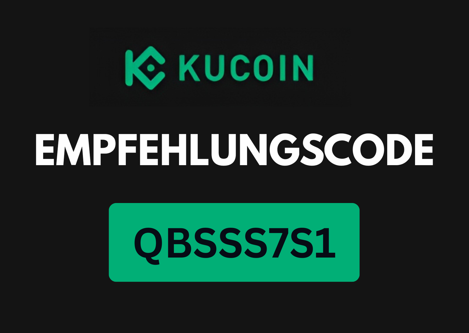 KuCoin Empfehlungscode