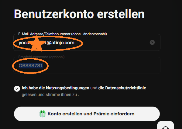 KuCoin Empfehlungscode