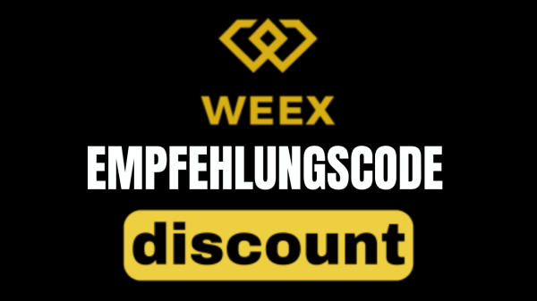 weex empfehlungscode